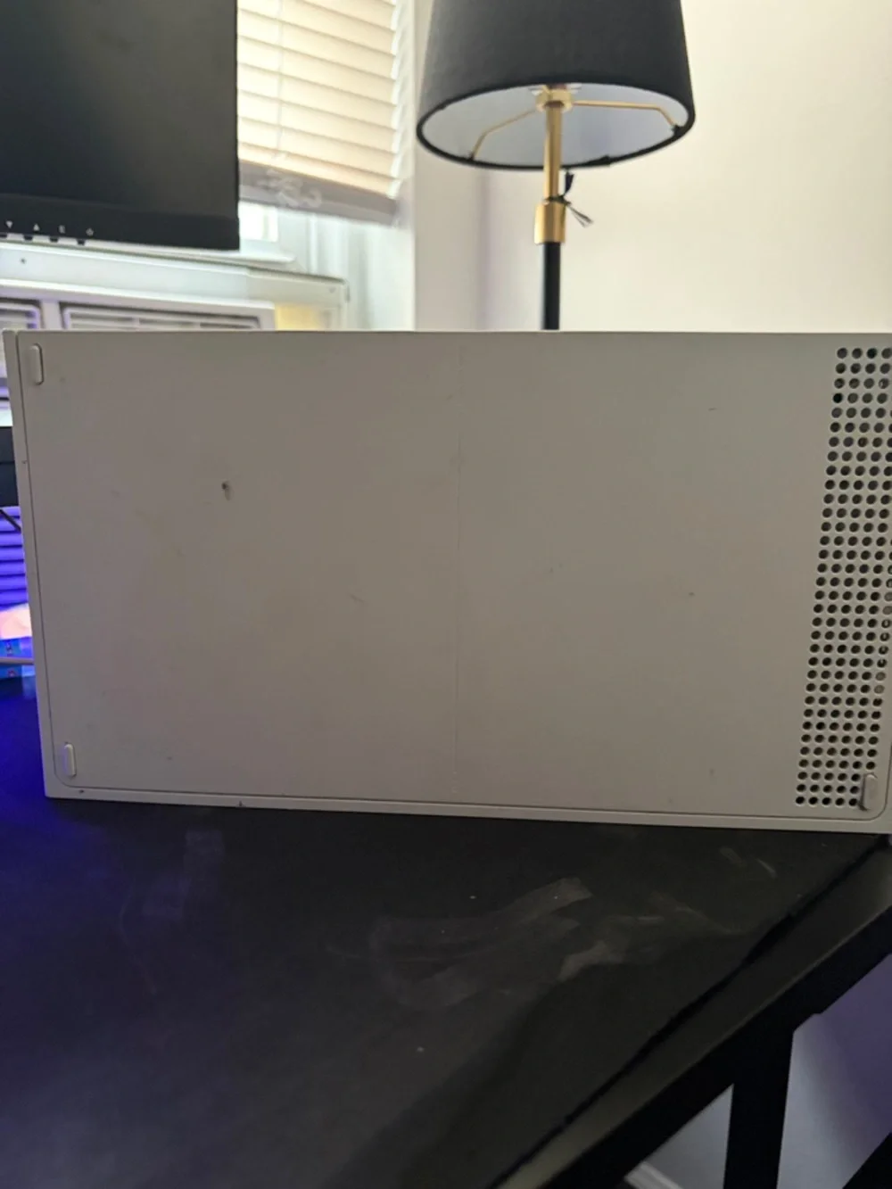 Xbox Series S White Console - Black Speaker Grill